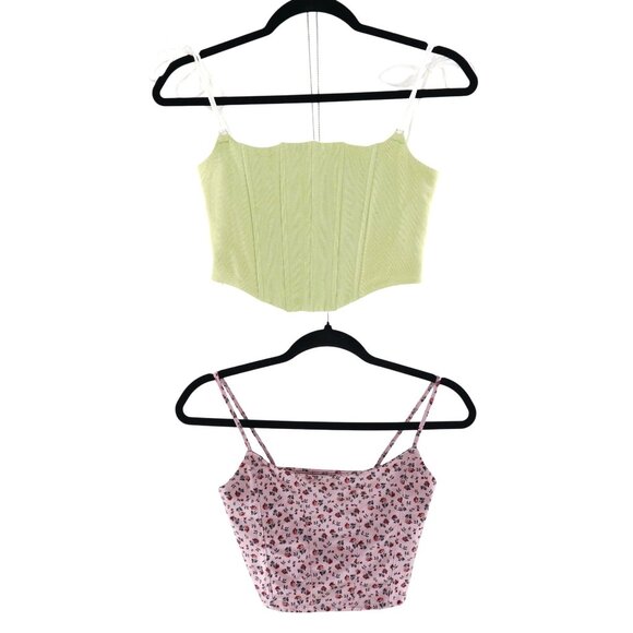 Aéropostale & Adika Fairycore Camisole Top Bundle Womens S Multi Festival Boho - Picture 1 of 15